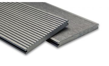  Handmuster Breitdiele Massiv XL Diele (hellgrau) -beidseitig-
