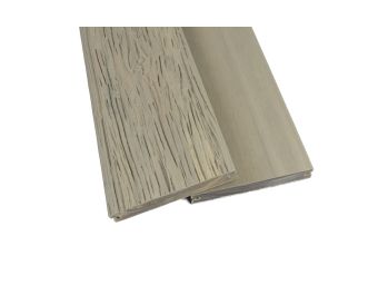 Pool-Diele Ummantelt grau - beidseitig - 22X143MM