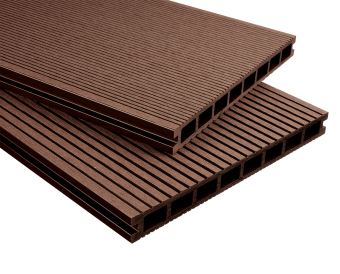 Breitdiele Top-Line XL Diele (dunkelbraun) -beidseitig- 25 x 250mm